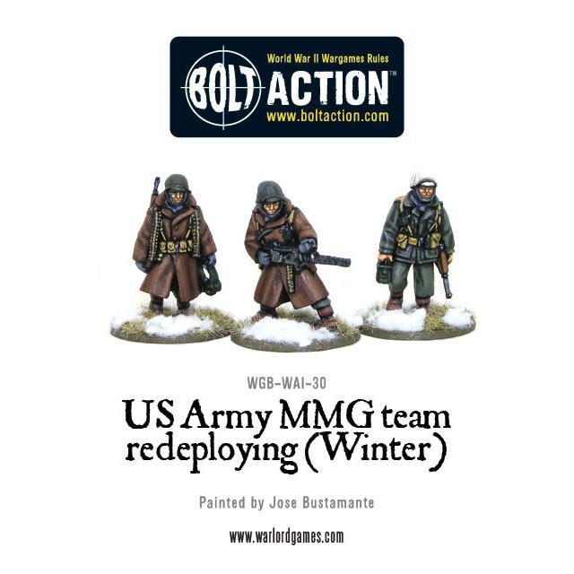 US Army MMG team (Winter) - Redeploying