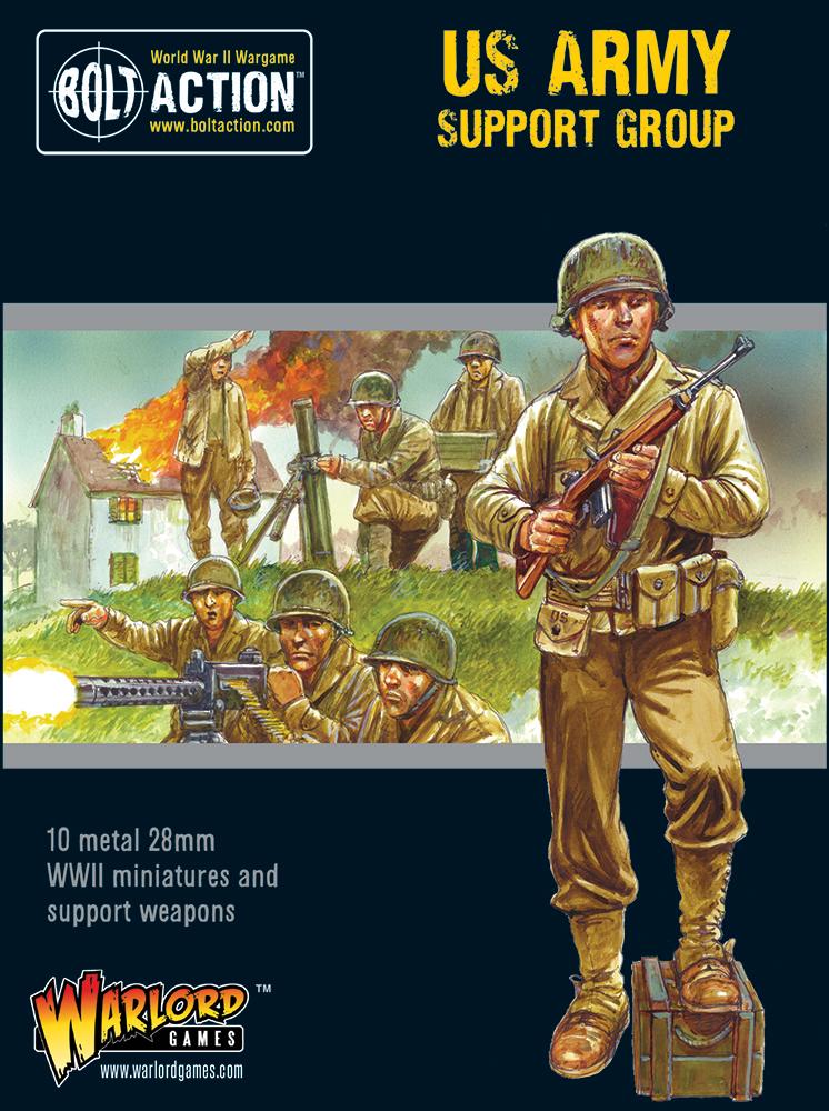 US Army Support Group - Infanterie - Warlord Games - 402213004