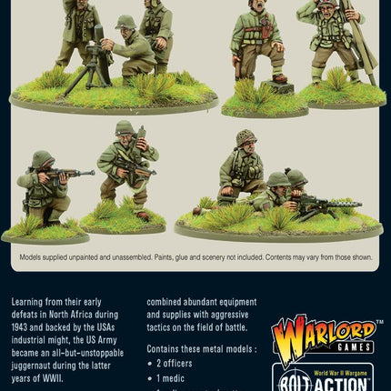 US Army Support Group - Infanterie - Warlord Games - 402213004
