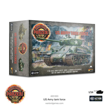 US Army Tank Force - Starterarmee - Warlord Games - 482010003