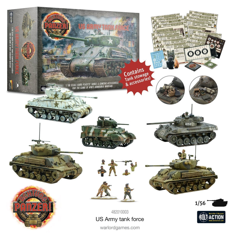 US Army Tank Force - Starterarmee - Warlord Games - 482010003