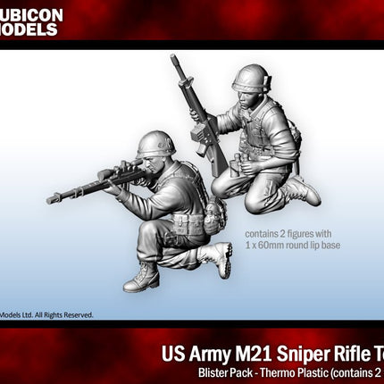 US Army Team mit M21 Scharfschützengewehr
