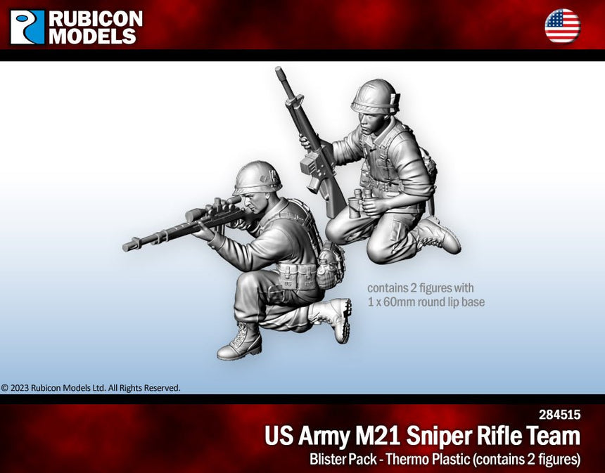 US Army Team mit M21 Scharfschützengewehr