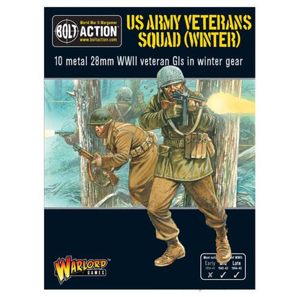 US Army Veterans Squad (Winter) - Infanterie - Warlord Games - 402213002