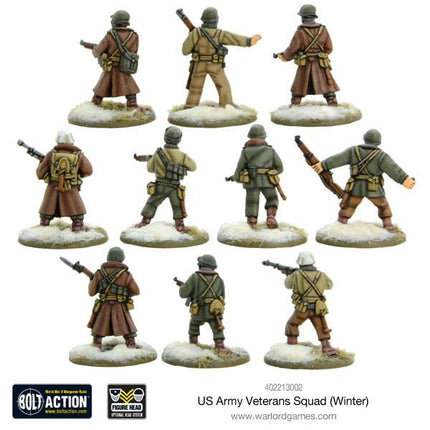 US Army Veterans Squad (Winter) - Infanterie - Warlord Games - 402213002