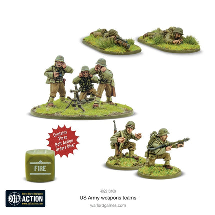 US Army Weapons Teams - Infanterie - Warlord Games - 402213109
