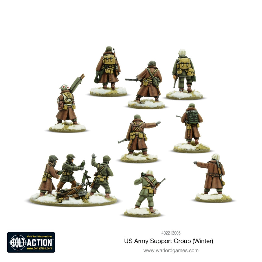 US Army (Winter) Support Group - Infanterie - Warlord Games - 402213005