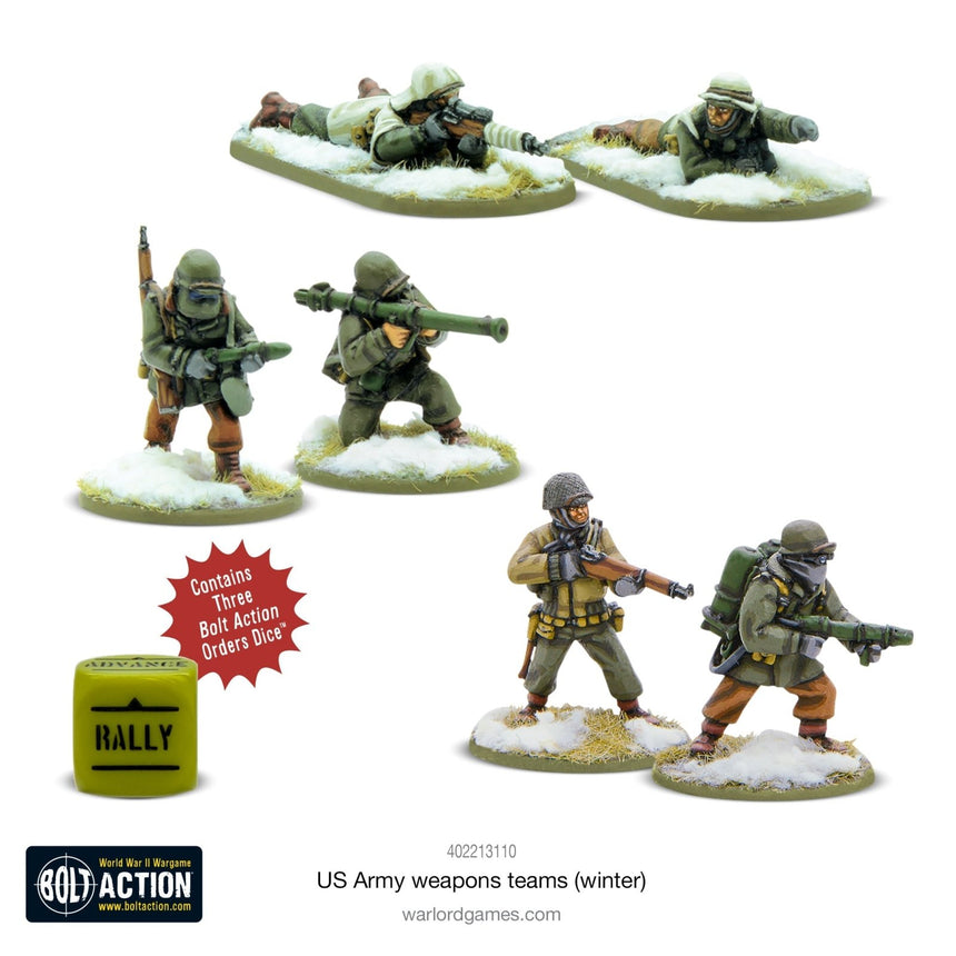 US Army (Winter) Weapons Teams - Infanterie - Warlord Games - 402213110
