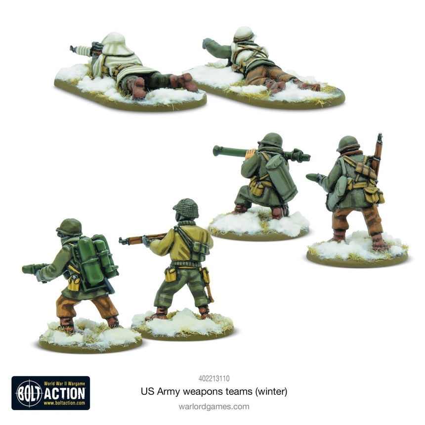 US Army (Winter) Weapons Teams - Infanterie - Warlord Games - 402213110