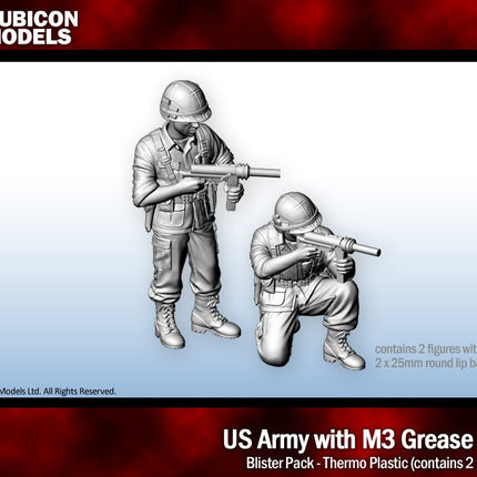 US Army with Grease Gun