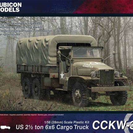 US CCKW 353 2.5 Ton 6x6 Truck (GMC) - Fahrzeuge - Rubicon Models UK Ltd - 280037