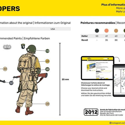 US Fallschirmjäger - Infanterie - Heller - 49651