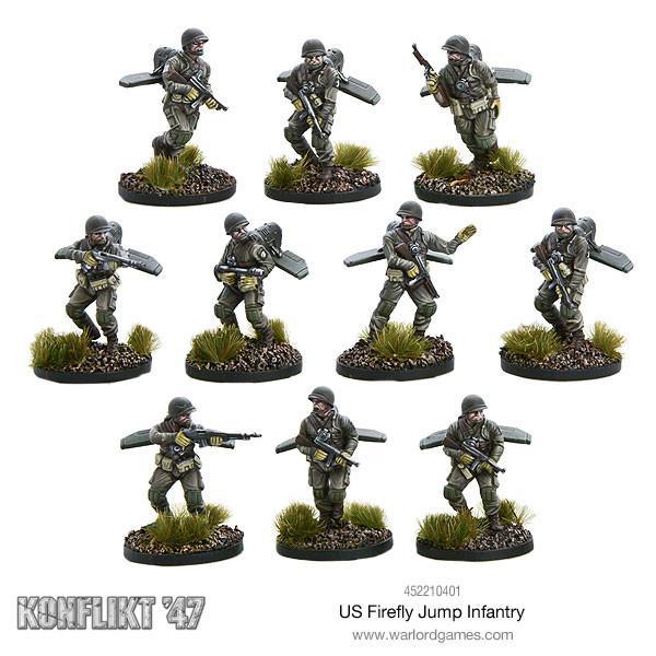 US Firefly Jump Infantry - Infanterie - Warlord Games - 452210401