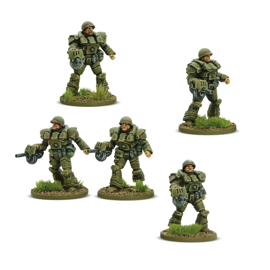 US Heavy Infantry - Infanterie - Warlord Games - 453010405