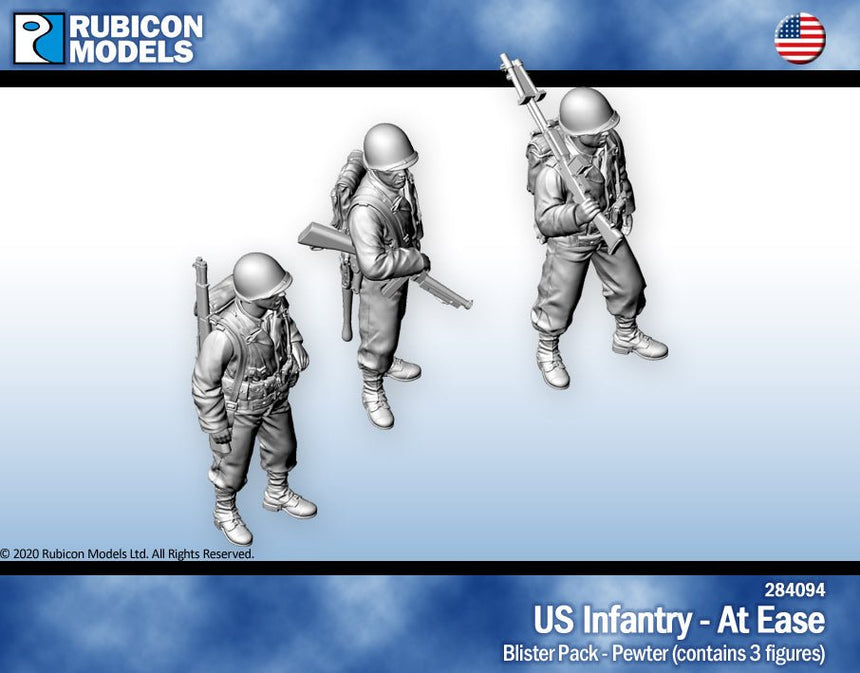 US Infantry - At Ease