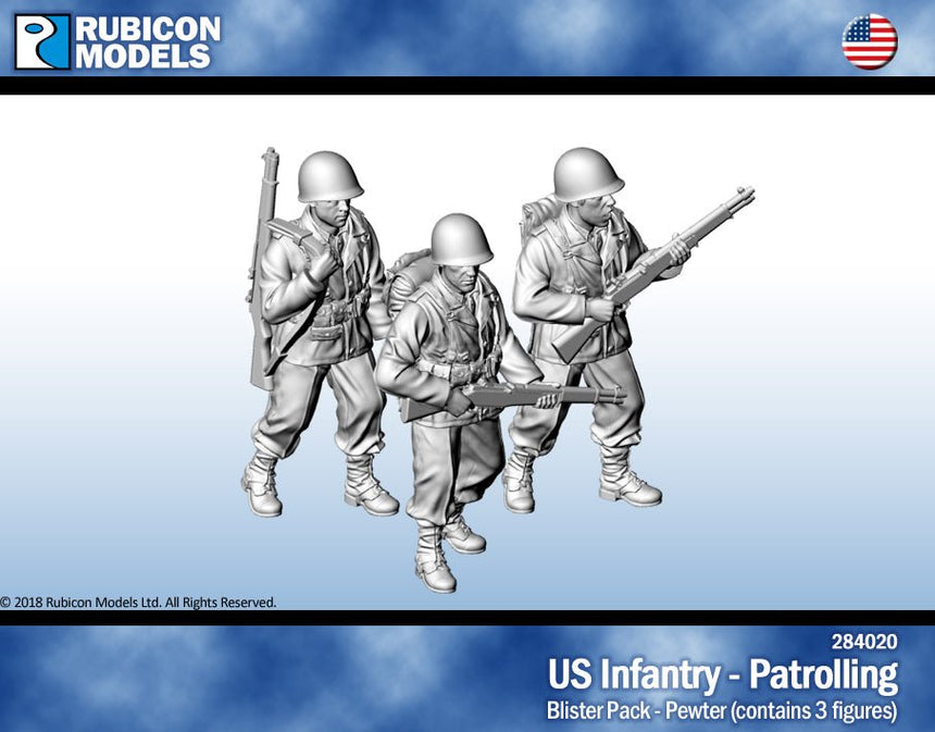 US Infantry - Patrolling - Pewter