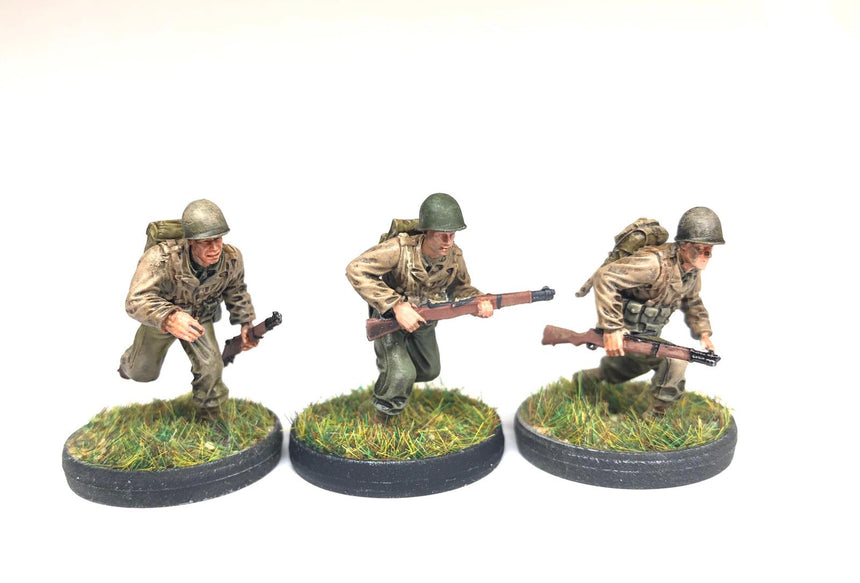 US Infantry - Running - Pewter