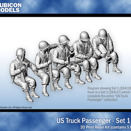 US Infanterie - sitzend (Set 1)