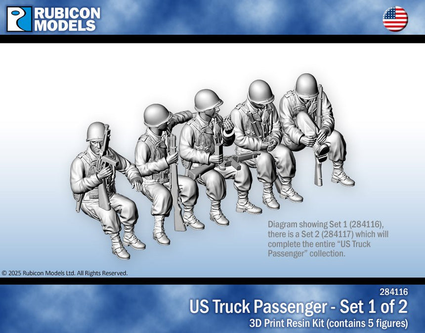 US Infanterie - sitzend (Set 1)