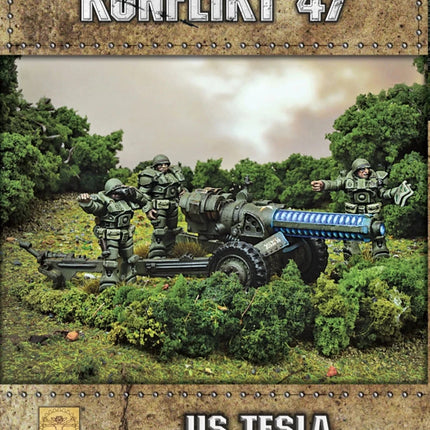 US M17 Tesla Cannon Team - Artillerie - Warlord Games - 452210402