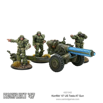 US M17 Tesla Cannon Team - Artillerie - Warlord Games - 452210402