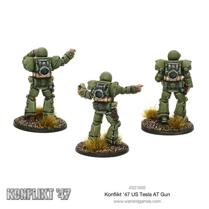 US M17 Tesla Cannon Team - Artillerie - Warlord Games - 452210402