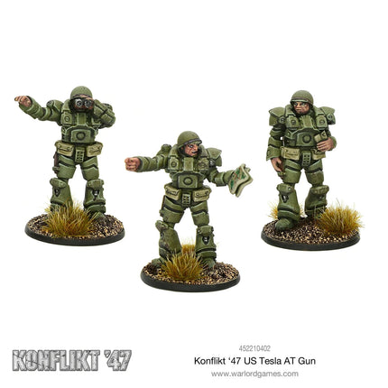 US M17 Tesla Cannon Team - Artillerie - Warlord Games - 452210402
