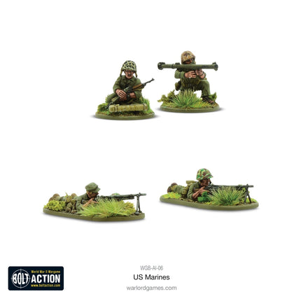 US Marines Platoon - Infanterie - Warlord Games - WGB-AI-06