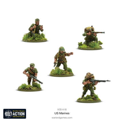 US Marines Platoon - Infanterie - Warlord Games - WGB-AI-06