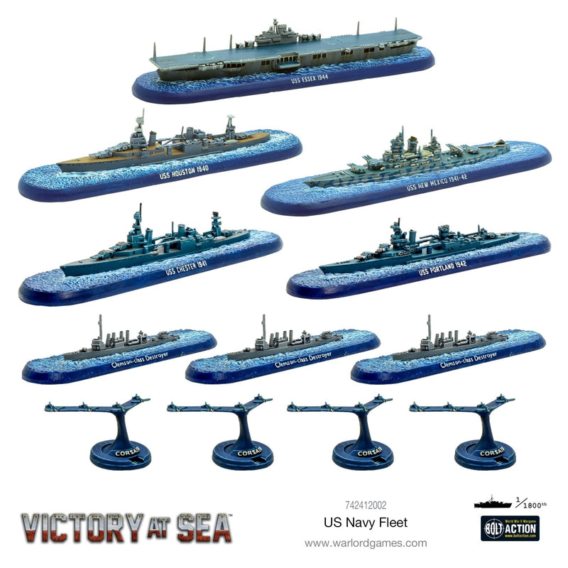 US Navy Fleet - Schiffe - Warlord Games - 742412002