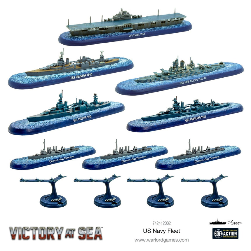 US Navy Fleet - Schiffe - Warlord Games - 742412002