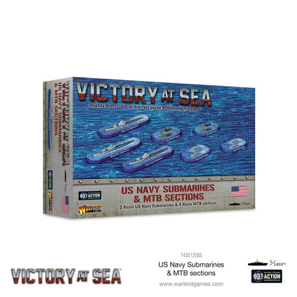 US Navy Submarines & MTB Sections - Schiffe - Warlord Games - 743212005
