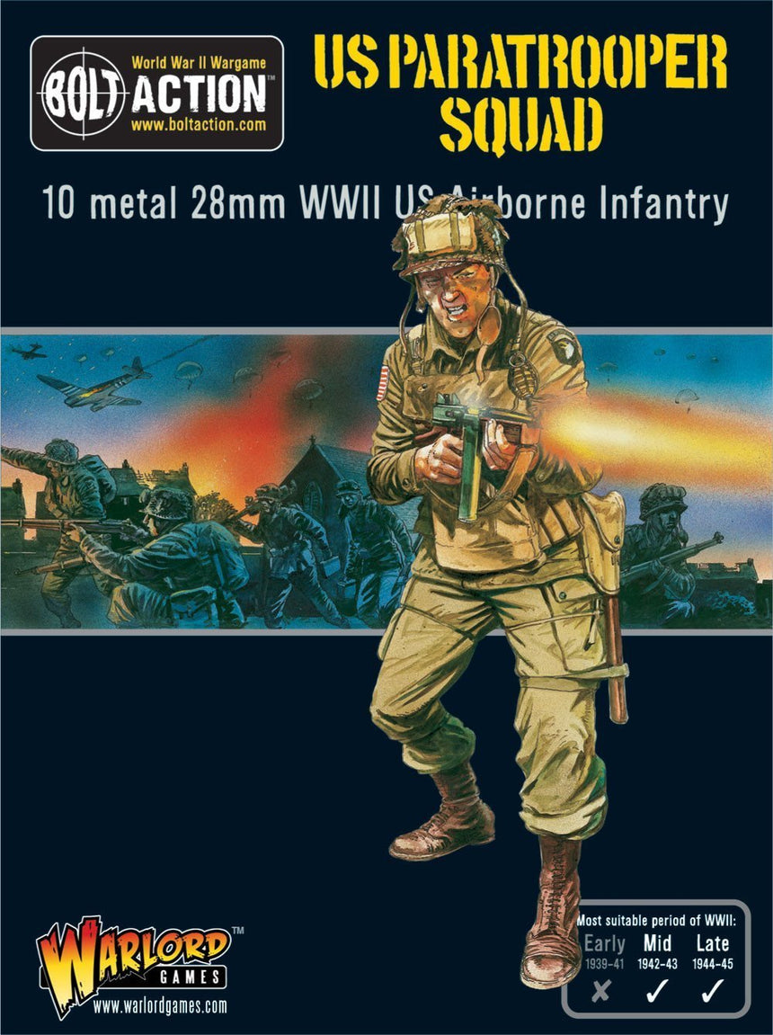 US Paratrooper Squad - Infanterie - Warlord Games - 402213101