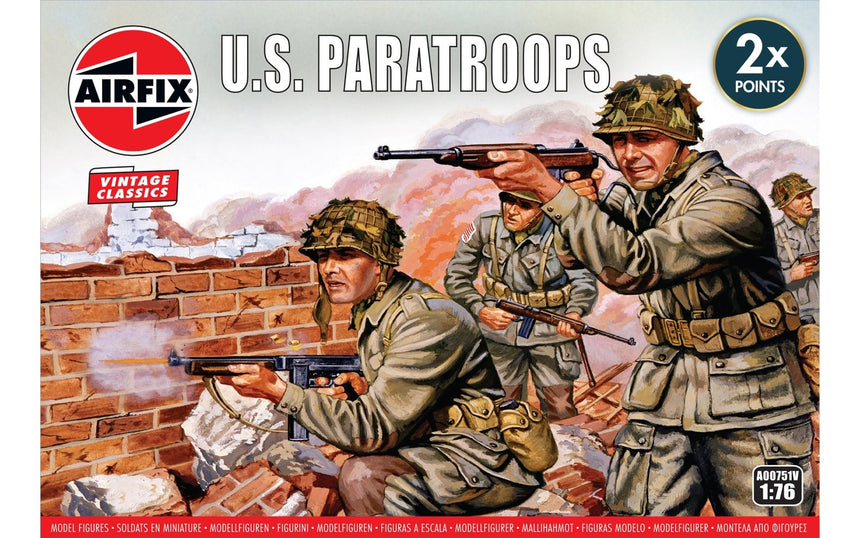 A00751V WWII US Paratroops