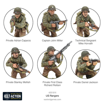 US Rangers - Infanterie - Warlord Games - 402013016