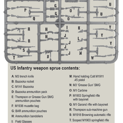 US Weapon Sprue