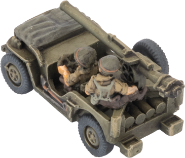 Jeep with 105mm Recoilless Rifle