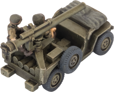 Jeep with 105mm Recoilless Rifle