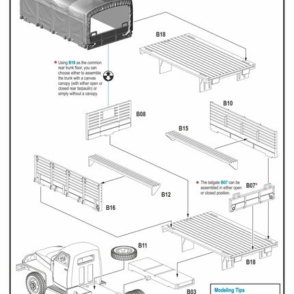 280035 - Allies US6 U3/U4 2½ ton 6x6 Truck