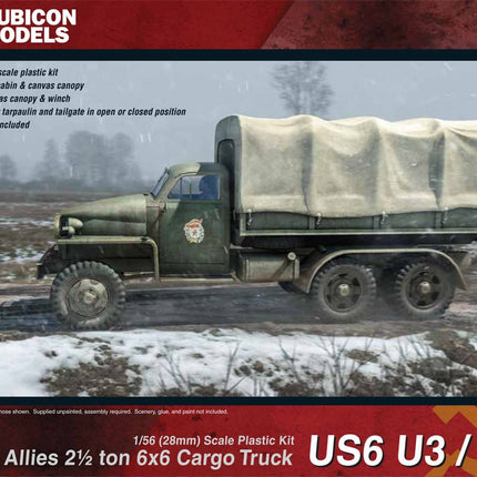 US6 U3/U4 2.5 Ton 6x6 Truck - Fahrzeuge - Rubicon Models UK Ltd - 280035