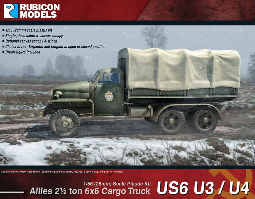 US6 U3/U4 2.5 Ton 6x6 Truck - Fahrzeuge - Rubicon Models UK Ltd - 280035