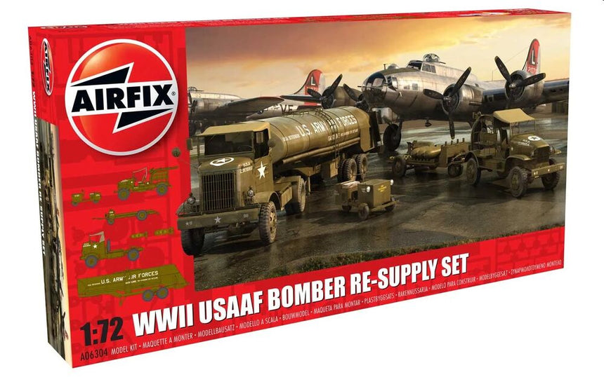USAAF 8TH Airforce Bomber Resupply Set - Flugzeuge - Airfix - A06304