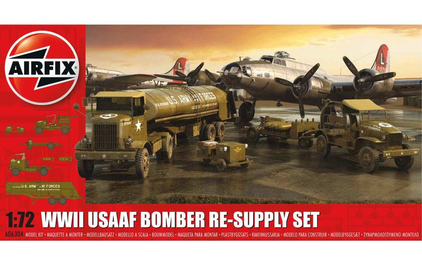 USAAF 8TH Airforce Bomber Resupply Set - Flugzeuge - Airfix - A06304