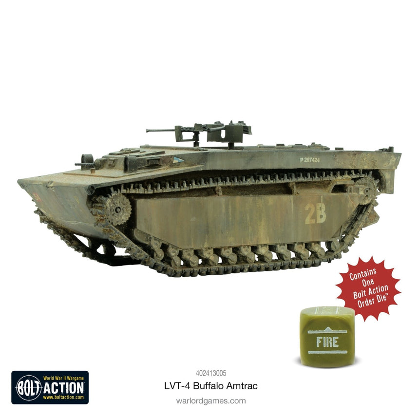 US/Allied LVT - 4 "Buffalo" Amtrac - Fahrzeuge - Warlord Games - 402413005