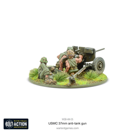 USMC M3A1 37mm Anti - Tank Gun - Artillerie - Warlord Games - WGB-AM-25