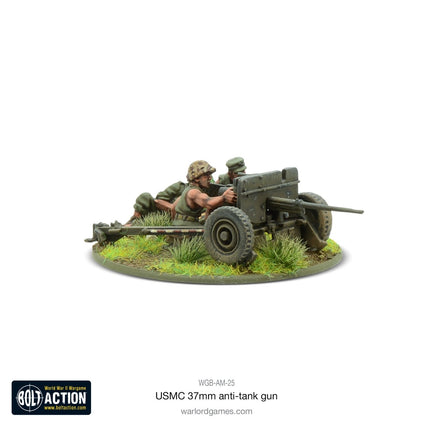 USMC M3A1 37mm Anti - Tank Gun - Artillerie - Warlord Games - WGB-AM-25