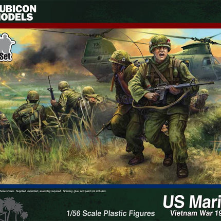 USMC Marines & Command - Infanterie - Rubicon Models UK Ltd - 281002
