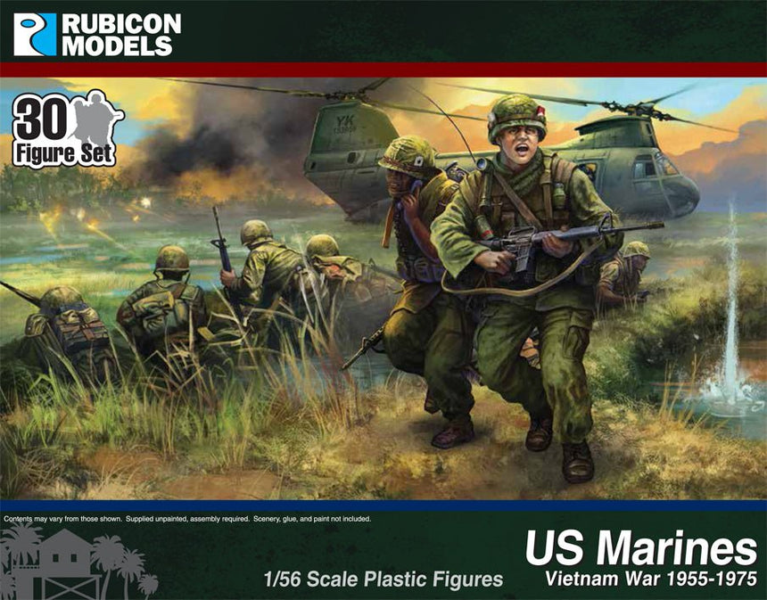 USMC Marines & Command - Infanterie - Rubicon Models UK Ltd - 281002