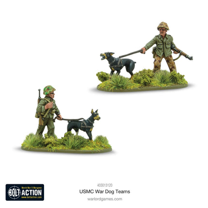 USMC War Dog Teams - Infanterie - Warlord Games - 403013120