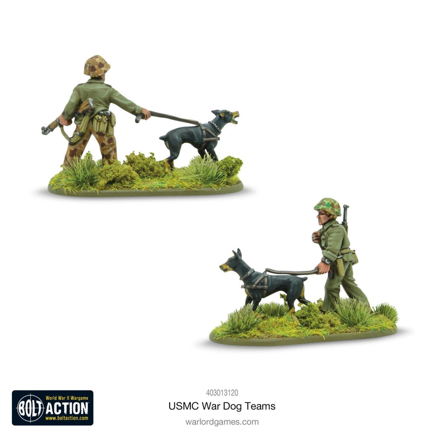 USMC War Dog Teams - Infanterie - Warlord Games - 403013120